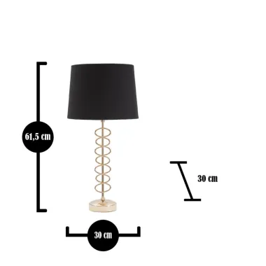 LAMPA STOŁOWA X Ø 30X61,5 cm